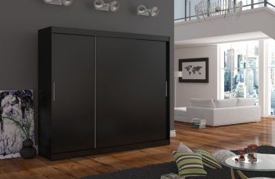 Ormar s kliznim vratima Antos - 250x58x215 cm