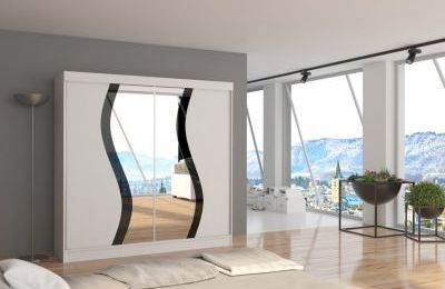 Ormar s kliznim vratima Ventura - 200x62x200 cm