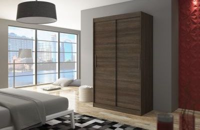 Ormar s kliznim vratima Collin - 120x58x200 cm