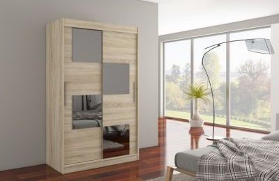 Ormar s kliznim vratima Lugano - 120x58x200 cm