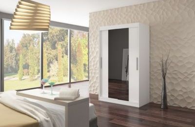 Ormar s kliznim vratima Santos - 120x58x200 cm