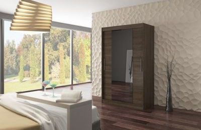 Ormar s kliznim vratima Santos - 120x58x200 cm