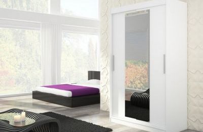 Ormar s kliznim vratima Iness - 150x58x200 cm