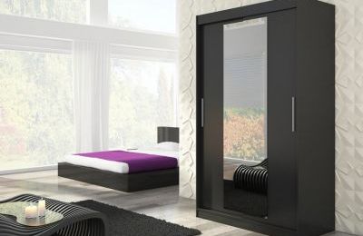 Ormar s kliznim vratima Iness - 150x58x200 cm