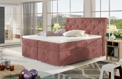 Boxspring krevet Balvin - sa spremnikom - više boja i dimenzija
