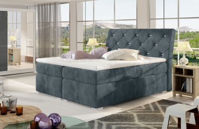 Boxspring krevet Balvin - sa spremnikom - više boja i dimenzija