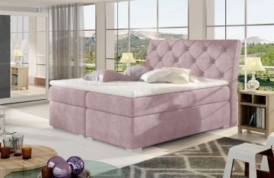Boxspring krevet Balvin - sa spremnikom - više boja i dimenzija