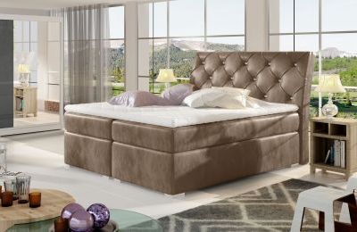 Boxspring krevet Balvin - sa spremnikom - više boja i dimenzija
