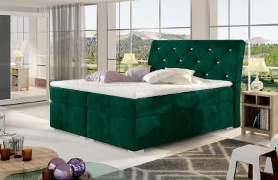 Boxspring krevet Balvin - sa spremnikom - više boja i dimenzija