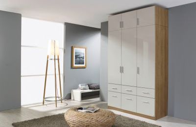 Trokrilni ormar s ladicama Celle - više dimenzija