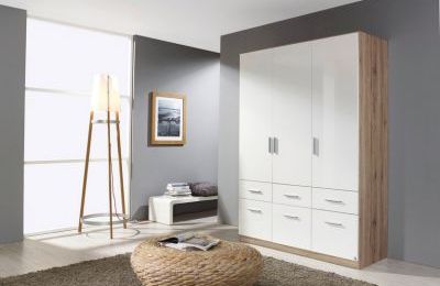 Trokrilni ormar s ladicama Celle - više dimenzija