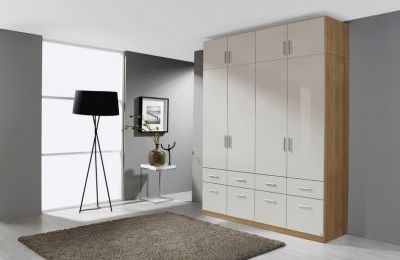 Četverokrilni ormar Celle - 181x54x197/210 cm