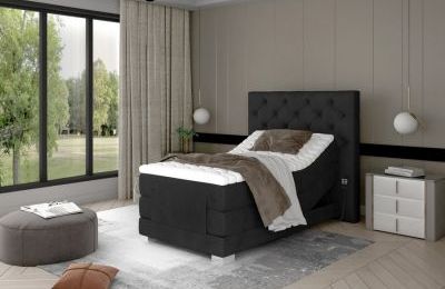 Boxspring krevet Clover, ležaj 90x200cm - više boja - 217x108x130 cm