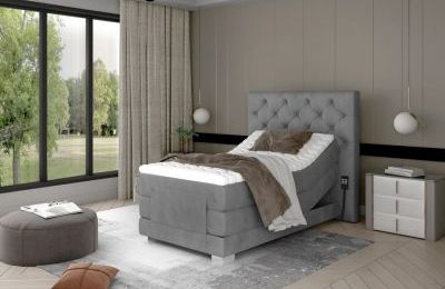 Boxspring krevet Clover, ležaj 90x200cm - više boja - 217x108x130 cm