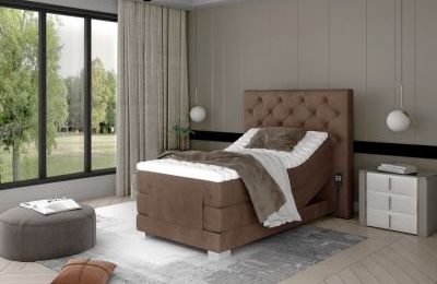 Boxspring krevet Clover, ležaj 90x200cm - više boja - 217x108x130 cm