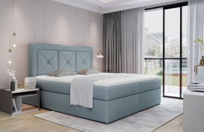 Boxspring krevet Idris, sa spremnicima - više boja i dimenzija