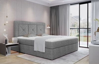Boxspring krevet Idris, sa spremnicima - više boja i dimenzija