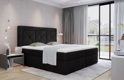 Boxspring krevet Idris, sa spremnicima - više boja i dimenzija