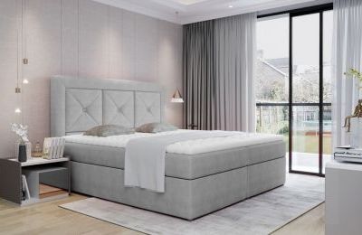 Boxspring krevet Idris, sa spremnicima - više boja i dimenzija