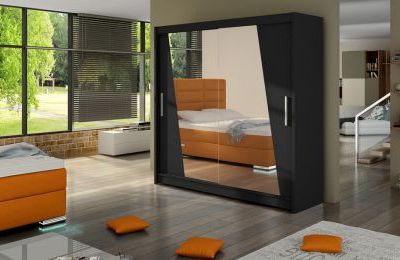 Ormar s kliznim vratima Terecia - 200x58x215 cm