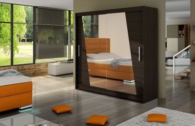 Ormar s kliznim vratima Terecia - 200x58x215 cm