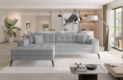 Kutna garnitura Solange s ležajem - 295x195x93 cm