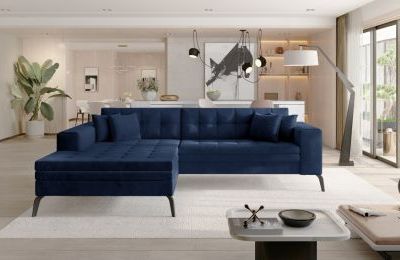 Kutna garnitura Solange s ležajem - 295x195x93 cm