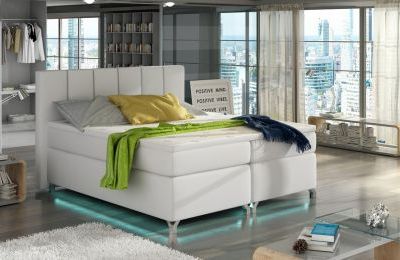 Boxspring krevet Basilio - sa spremnikom - više boja i dimenzija