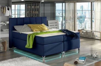 Boxspring krevet Basilio - sa spremnikom - više boja i dimenzija