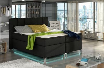 Boxspring krevet Basilio - sa spremnikom - više boja i dimenzija