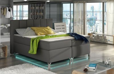 Boxspring krevet Basilio - sa spremnikom - više boja i dimenzija