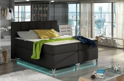 Boxspring krevet Basilio - sa spremnikom - više boja i dimenzija