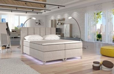 Boxspring krevet Basilio - sa spremnikom - više boja i dimenzija