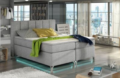 Boxspring krevet Basilio - sa spremnikom - više boja i dimenzija