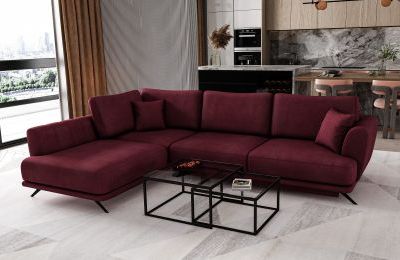 Kutna garnitura Larde na razvlačenje - 286x191x40 cm