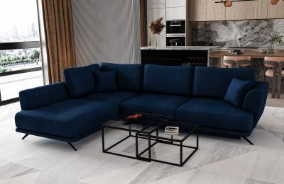 Kutna garnitura Larde na razvlačenje - 286x191x40 cm