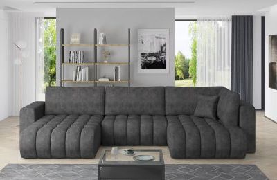 Kutna garnitura Bonito na razvlačenje - 170x350x170 cm