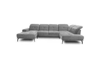 Kutna garnitura Bretan s pomičnim sjedalima - 180x350x200 cm