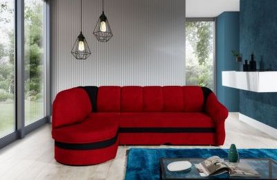 Kutna garnitura Benano s ležajem i spremnikom- 180x250x85 cm