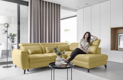 Kutna garnitura Noble na razvlačenje - odabir kuta i boje - 255x201x45 cm