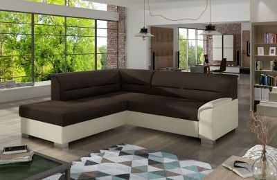 Kutna garnitura Bergen s ležajem i spremnikom- 208x250x87 cm