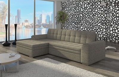 Kutna garnitura Conforti s ležajem - 165x270x80 cm