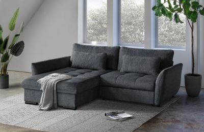 Kutna garnitura CAFU na razvlačenje sa spremnikom - 194x240x91 cm