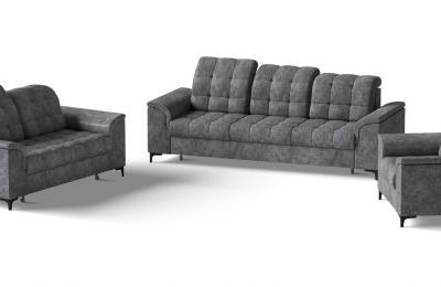Set sjedećih garnitura SNAP - dvosjed + trosjed + fotelja