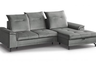 Kutna garnitura Bruno mini na razvlačenje sa spremnikom - 178x271x44 cm