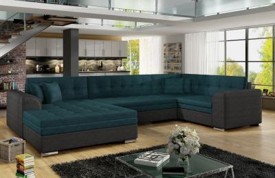 Kutna garnitura Damario s ležajem - 160x340x73 cm