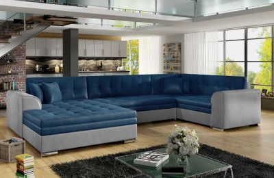 Kutna garnitura Damario s ležajem - 160x340x73 cm