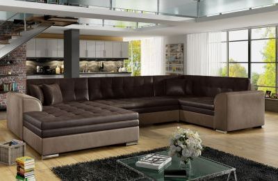 Kutna garnitura Damario s ležajem - 160x340x73 cm