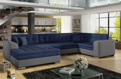 Kutna garnitura Damario s ležajem - 160x340x73 cm