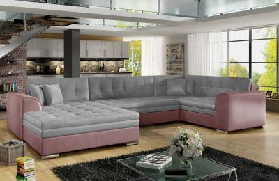 Kutna garnitura Damario s ležajem - 160x340x73 cm